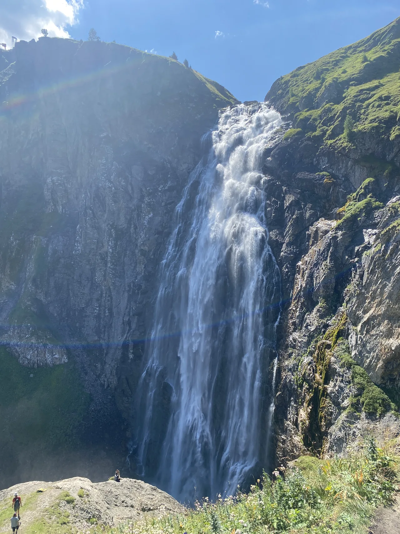 Wasserfall in der Umgebung von Adelboden